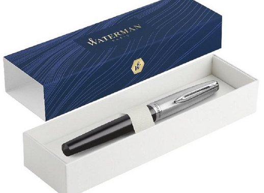 Роллер Waterman Embleme Black черный (артикул производителя 2100378)