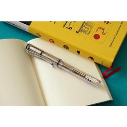 Роллер Lamy 312 Vista цвет чернил синий цвет корпуса прозрачный (артикул производителя 4001073)