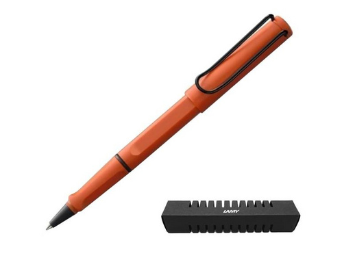 Роллер Lamy 341 safari цвет чернил черный цвет корпуса терракотовый (артикул производителя M63Ч 4035681)