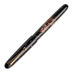 Ручка перьевая Namiki Ukiyo-e Taira no Kagekiyo цвет чернил черный цвет корпуса черный