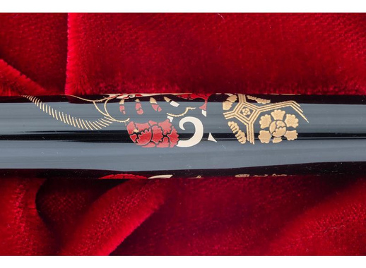 Ручка перьевая Namiki Ukiyo-e Taira no Kagekiyo цвет чернил черный цвет корпуса черный