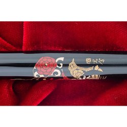 Ручка перьевая Namiki Ukiyo-e Taira no Kagekiyo цвет чернил черный цвет корпуса черный