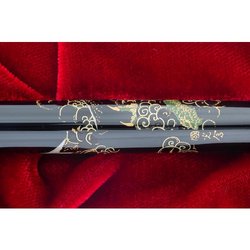 Ручка перьевая Namiki Tradition Mount Fuji and Dragon цвет чернил черный цвет корпуса черный