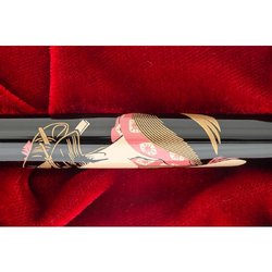 Ручка перьевая Namiki Ukiyo-e Okita Naniwaya цвет чернил черный цвет корпуса черный