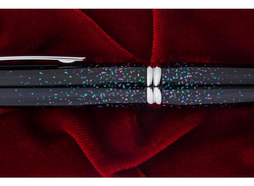 Ручка перьевая Namiki Capless Raden Galaxy цвет чернил черный цвет корпуса черный