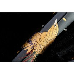 Ручка перьевая Namiki Tradition Golden pheasant цвет чернил черный цвет корпуса черный