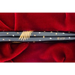 Ручка перьевая Namiki Tradition Golden pheasant цвет чернил черный цвет корпуса черный