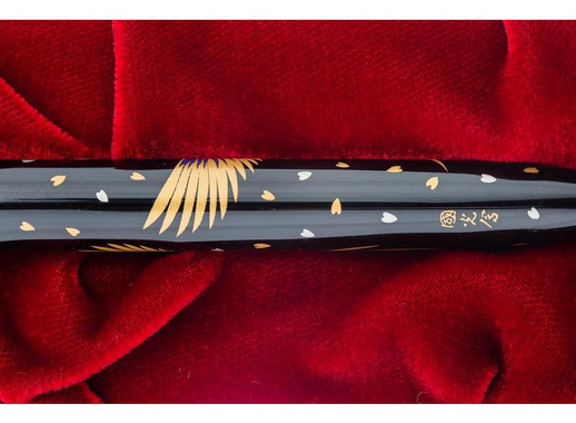 Ручка перьевая Namiki Tradition Golden pheasant цвет чернил черный цвет корпуса черный