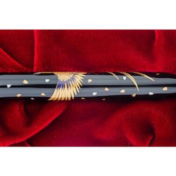 Ручка перьевая Namiki Tradition Golden pheasant цвет чернил черный цвет корпуса черный