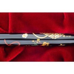 Ручка перьевая Namiki Tradition Flower basket цвет чернил черный цвет корпуса черный