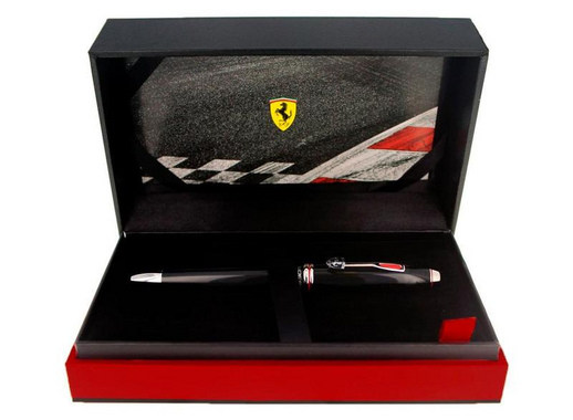 Ручка шариковая Cross Townsend Ferrari Glossy Black цвет чернил черный цвет корпуса черный (артикул производителя FR0042-56)