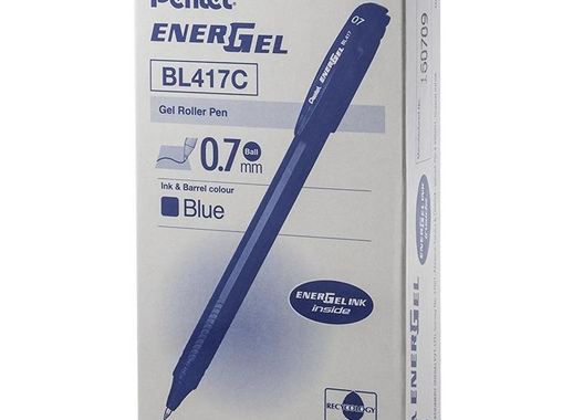 Ручка гелевая Pentel EnerGel BL417-C синяя (толщина линии 0.35 мм)