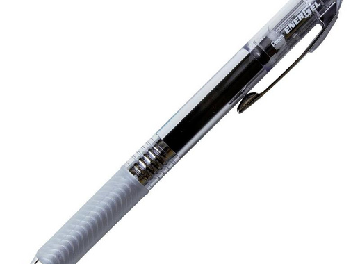 Ручка гелевая автоматическая Pentel Energel Infree черная (толщина линии 0.25 мм)