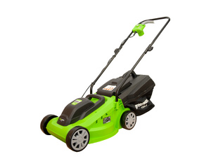 Газонокосилка электрическая GreenWorks GLM1232, 1200 Вт, 33 см