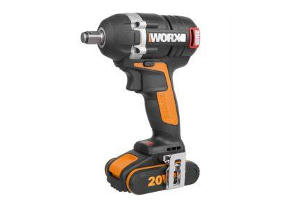 Гайковерт аккумуляторный Worx WX279 20В Li-ion 2x2 Ач