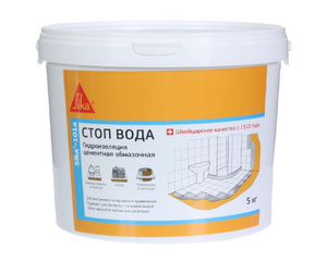 Гидроизоляция Sika 101A «Стоп-Вода», 5кг