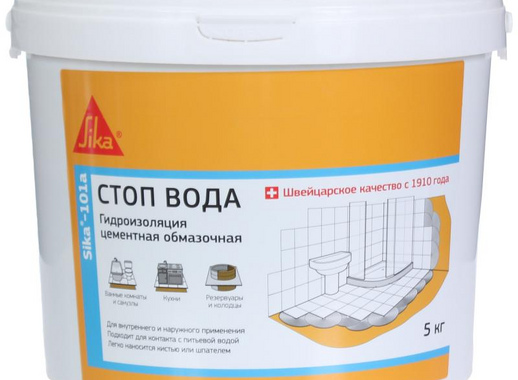 Гидроизоляция Sika 101A «Стоп-Вода», 5кг