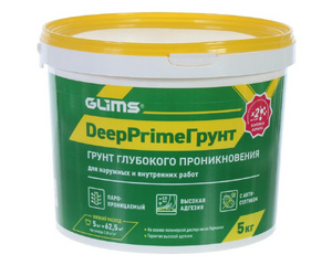 Грунт Glims DeepPrimeГрунт, 5 л