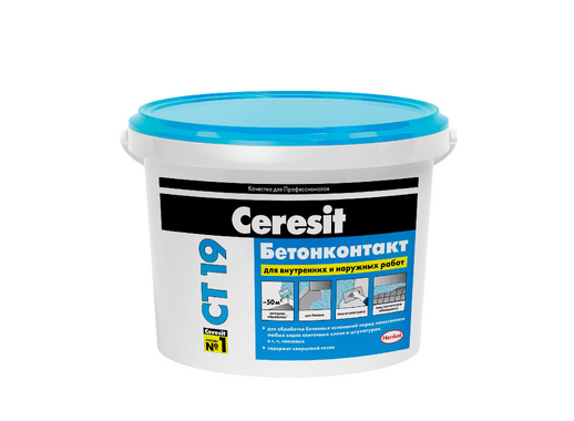 Грунт Бетонконтакт Ceresit CT19, 15 кг