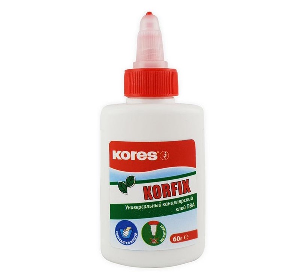 Клей ПВА 60г Kores Korfix