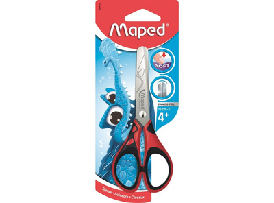 Ножницы детские Maped Essentials Soft (130 мм, классические)