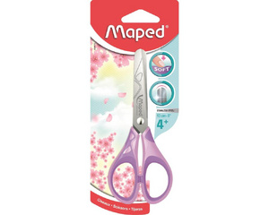 Ножницы детские Maped Essentials Soft Pastel (130 мм, классические)