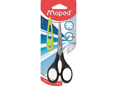 Ножницы детские Maped Precise (130 мм, с защитным колпачком)