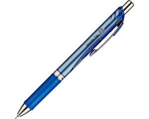 Ручка гелевая автоматическая Pentel EnerGel синяя (толщина линии 0.3 мм)