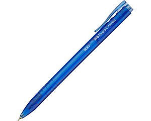 Ручка шариковая автоматическая Faber-Castell RX7 синяя (толщина линии 0.7 мм)