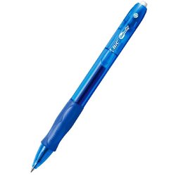 Ручка гелевая автоматическая Bic Gelocity Original синяя (толщина линии 0.35 мм)