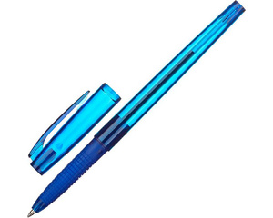 Ручка шариковая Pilot Super Grip BPS-GG-F-L синяя (толщина линии 0.22 мм)