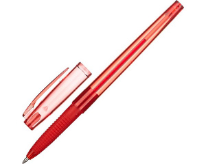 Ручка шариковая Pilot Super Grip BPS-GG-F-R красная (толщина линии 0.22 мм)