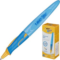 Ручка шариковая синяя BIC Kids Twist (толщина линии 0.4 мм)