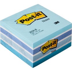 Стикеры Post-it Original 76х76 мм пастельные 5 цветов (1 блок, 450 листов) 2028-B