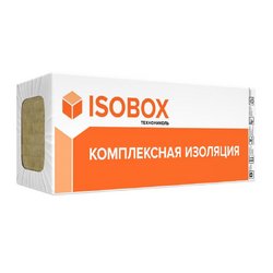 Каменная вата ISOBOX ЭКСТРАЛАЙТ 100 мм, 4,32 м2