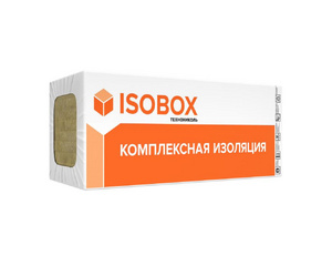 Каменная вата ISOBOX ЭКСТРАЛАЙТ 100 мм, 4,32 м2