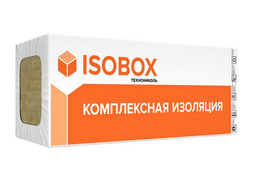 Каменная вата ISOBOX ЭКСТРАЛАЙТ 100 мм, 4,32 м2