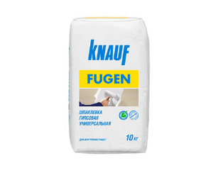 Шпаклёвка гипсовая Knauf Фуген, 10 кг