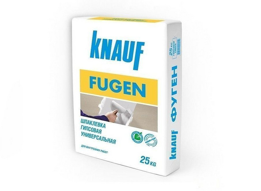 Шпаклёвка гипсовая Knauf Фуген, 25 кг