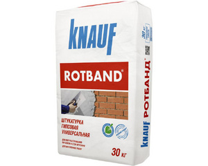 Штукатурка гипсовая Knauf Ротбанд, 30 кг