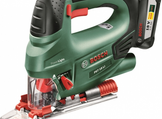 Электролобзик Bosch PST 18 Li Set, 18 В Li-ion