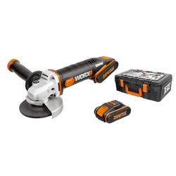 Аккумуляторная УШМ (болгарка) Worx WX800 115 мм 20 В Li-Ion 2x2 Ач