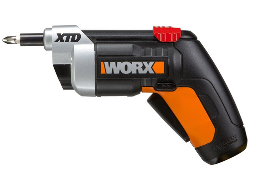 Отвертка аккумуляторная WORX WX252 4V XTD, 4 В Li-ion, комплект бит 10 шт