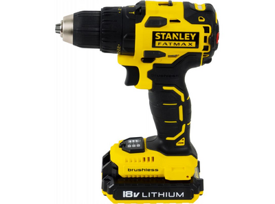 Бесщеточный шуруповерт аккумуляторный Stanley Fatmax FMC607D2 18 Вт Li-ion, 2х2 Ач